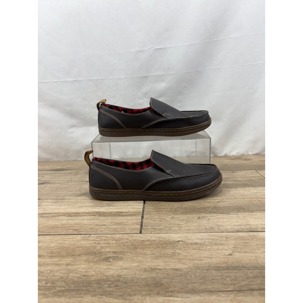 Dr. Martens Reid Black slip-on Moccasins mens‎ 11 US slipper loafer